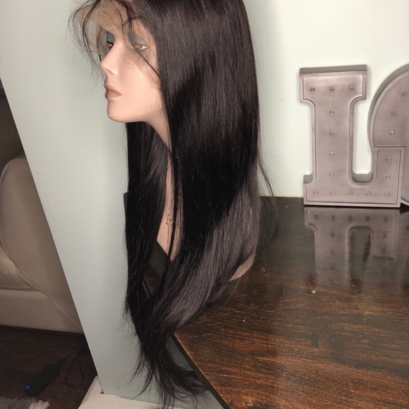 Lace front wig